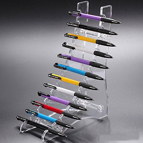 TOMUM 12 Layers Clear Acrylic Display Stand for Pen/Eyebrow Pencil/Mak –  Marks Mandalas