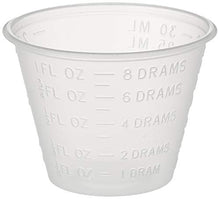 Dynarex 4258 Medicine Cup (Polyethylene), 100 Count, 1 Ounce, Clear