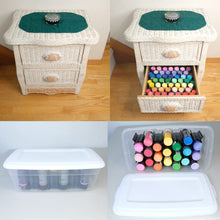 Hex Hive 2.0 Storage Organizer 100 Piece Set for Craft Paint, Salon Haircolor, Tattoo Ink and More Made in USA
