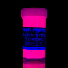 neon nights 8 x Black Light Paints Neon UV Fluorescent Wall Paint